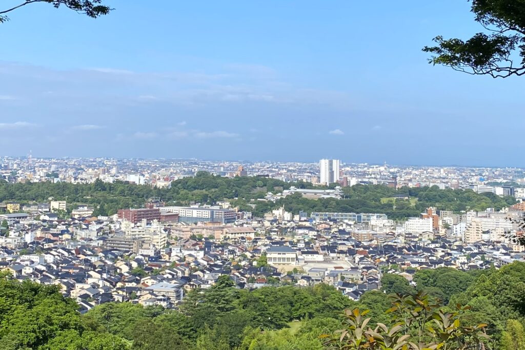 The city of Kanazawa