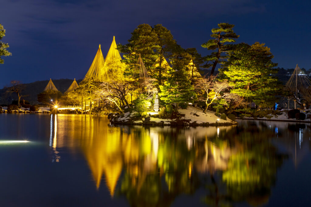 金沢城・兼六園四季物語 – ライトアップ・冬の段 – （2025年）