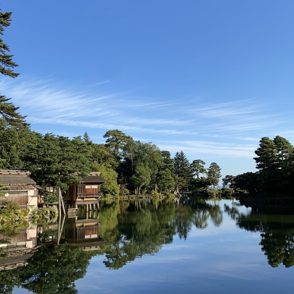 兼六園霞ヶ池
